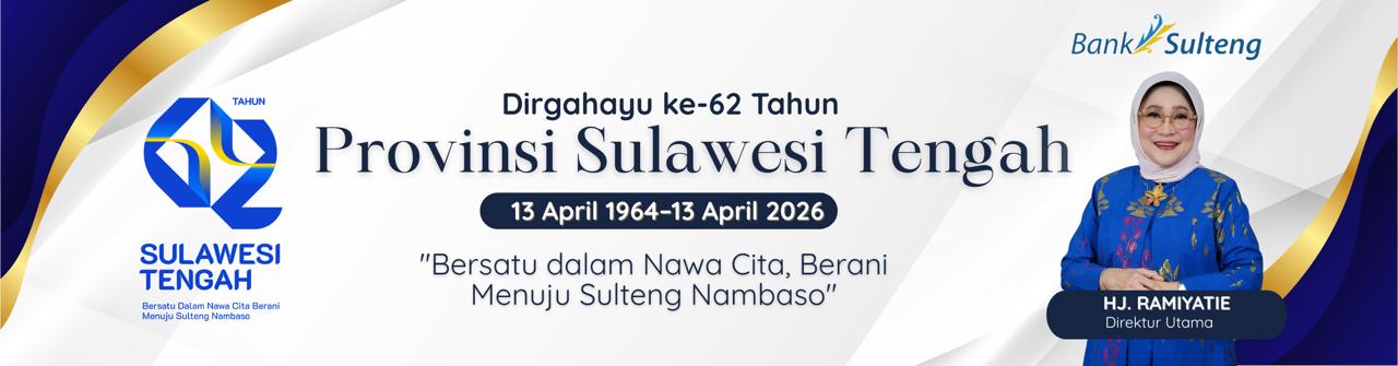 LENGARU.ID - Bank Sulteng HUT Provinsi