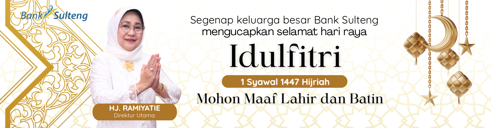 LENGARU.ID - Banner Bank Sulteng Idulfitri
