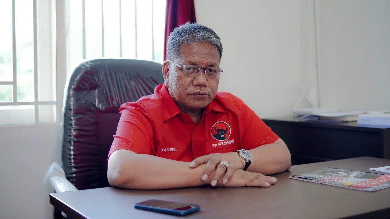Ketua DPD PDI Perjuangan Sulteng Muharram Nurdin (Foto: Moh. Rifky)